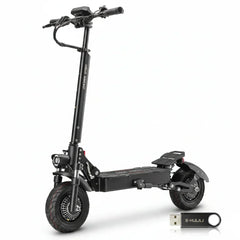 Halo Knight T104 Składana hulajnoga elektryczna, silnik 1200W*2, bateria 52V 21Ah, 10-calowe opony, maks. prędkość 65km/h - hulajzone.app