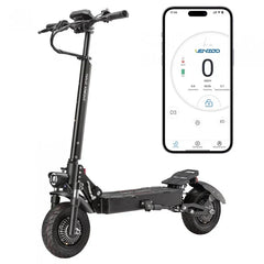 Halo Knight T104 Składana hulajnoga elektryczna, silnik 1200W*2, bateria 52V 21Ah, 10-calowe opony, maks. prędkość 65km/h - hulajzone.app
