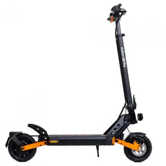 Hulajnoga elektryczna KuKirin G2 PRO Wersja Ulepszona 2024 - Silnik 600W 15.6Ah Opony 9 Cali 45km/h – Czarna Pomarańczowa - hulajzone.app