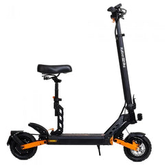 Hulajnoga elektryczna KuKirin G2 PRO Wersja Ulepszona 2024 - Silnik 600W 15.6Ah Opony 9 Cali 45km/h – Czarna Pomarańczowa - hulajzone.app