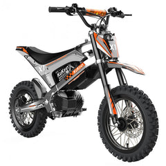 Motocykl elektryczny KuKirin X1, silnik o średniej mocy 1000 W, akumulator 48 V 20,8 Ah, opony terenowe 14/12 cali - hulajzone.app