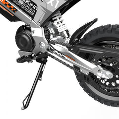 Motocykl elektryczny KuKirin X1, silnik o średniej mocy 1000 W, akumulator 48 V 20,8 Ah, opony terenowe 14/12 cali - hulajzone.app