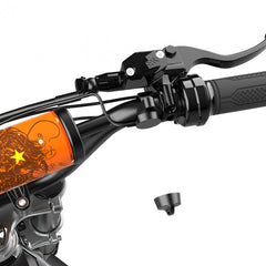 Motocykl elektryczny KuKirin X1, silnik o średniej mocy 1000 W, akumulator 48 V 20,8 Ah, opony terenowe 14/12 cali - hulajzone.app