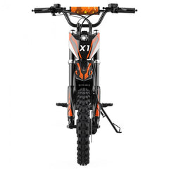 Motocykl elektryczny KuKirin X1, silnik o średniej mocy 1000 W, akumulator 48 V 20,8 Ah, opony terenowe 14/12 cali - hulajzone.app
