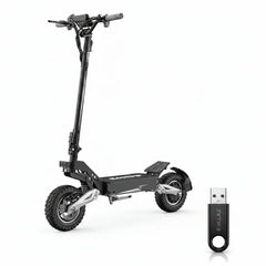 OOTD T10 Składana hulajnoga elektryczna, silnik 500W, bateria 48V 18Ah, 11-calowe opony, maks. prędkość 50km/h - hulajzone.app