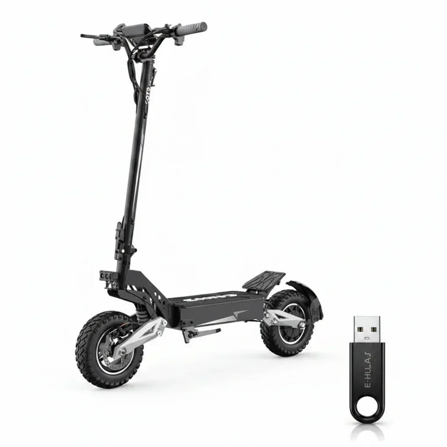 OOTD T10 Składana hulajnoga elektryczna, silnik 500W, bateria 48V 18Ah, 11-calowe opony, maks. prędkość 50km/h - hulajzone.app