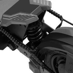 Ausom L1 Max Składana e-hulajnoga, 1000W 48V 20,8Ah 90 km 50 km/h, amortyzujące zawieszenie sprężynowe - hulajzone.app