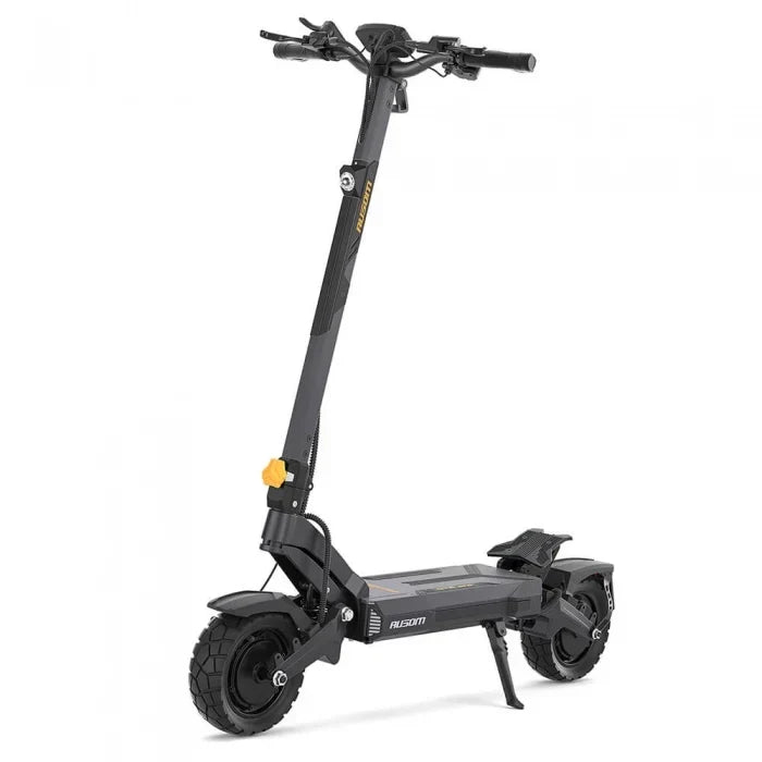 Składana hulajnoga elektryczna Ausom DT2 Pro, 2*1100W, 68km/h, bateria 52V 23,4Ah, wykorzystuje technologię podwozia lotniczego - hulajzone.app