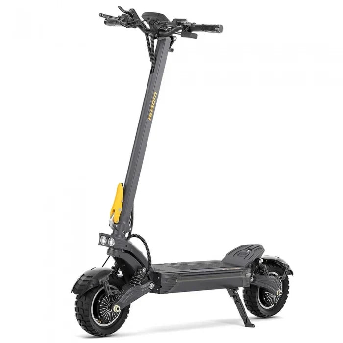 Składana hulajnoga elektryczna Ausom F1 Max, silnik 2*1400W, bateria 60V 20,8Ah, opony 10x3,0 cali, maks. prędkość 72 km/h - hulajzone.app