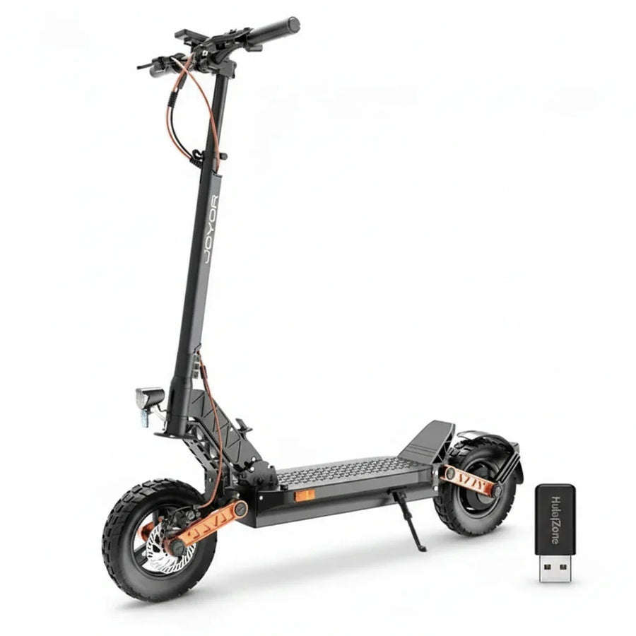 JOYOR S5 opony 10 cali z niemieckim certyfikatem ABE – bateria 48V 13Ah - hulajzone.app