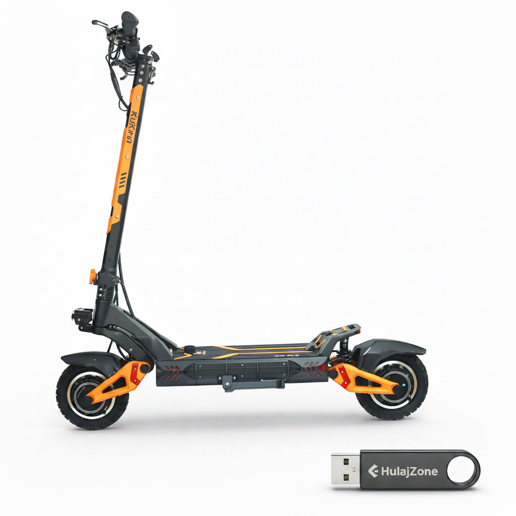 KuKirin G3 Pro, silniki 1200W*2, 65km/h, bateria 23,2Ah, czarny - hulajzone.app